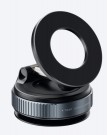 Telefonholder med vakuum og magnetisk ring - Farge - Svart thumbnail