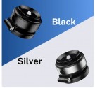 Telefonholder med elektrisk vakuum sugekopp og magnetisk ring - Farger - Svart thumbnail