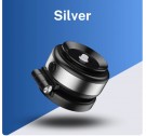 Telefonholder med elektrisk vakuum sugekopp og magnetisk ring - Farger - Sølv thumbnail