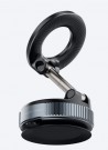 Telefonholder med vakuum og magnetisk ring - Farge - Svart thumbnail