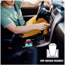 4 i 1 boks & flaskeisolator i rustfritt stål - 400ml - toveislokk - SUS-isolert bokskjøler, ølflaskeholder - Mørk blå thumbnail