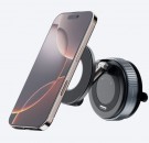 Telefonholder med vakuum og magnetisk ring - Farge - Svart thumbnail