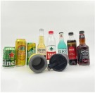 4 i 1 boks & flaskeisolator i rustfritt stål - 400ml - toveislokk - SUS-isolert bokskjøler, ølflaskeholder - Roserød thumbnail