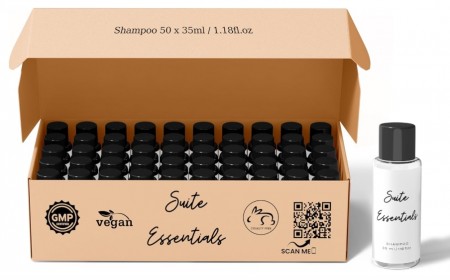 25 X 35ml Sjampo - Ideell for AirBnB - Pakkeløsning